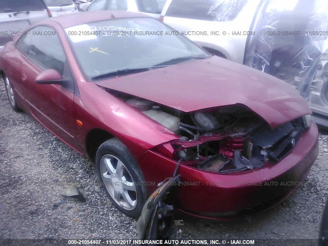 1ZWFT61L5X5616912 - 1999 MERCURY COUGAR V6 MAROON photo 1