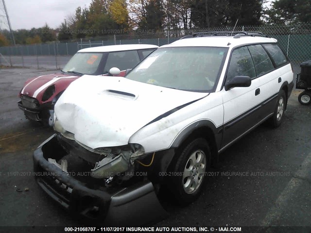 4S3BG6850W7625196 - 1998 SUBARU LEGACY 30TH ANN OUTBACK/LTD/SPT WHITE photo 2