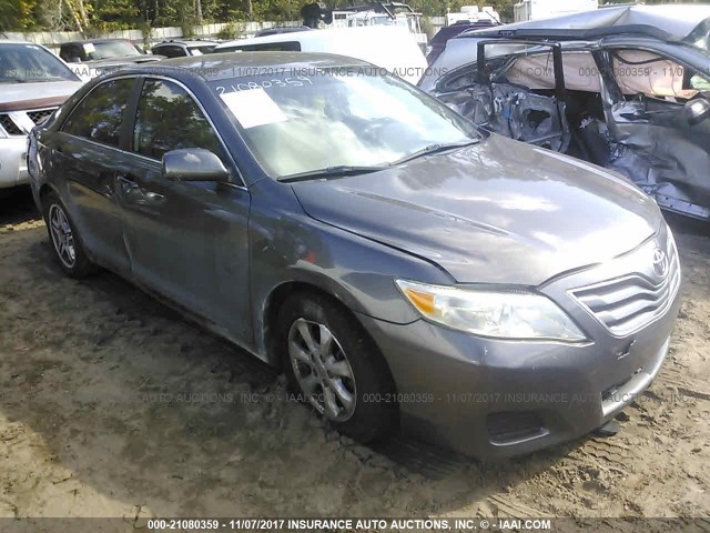 4T4BF3EK5BR182150 - 2011 TOYOTA CAMRY SE/LE/XLE GRAY photo 1