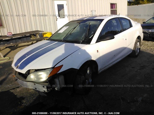 1G8AN15F46Z129799 - 2006 SATURN ION LEVEL 2 WHITE photo 2
