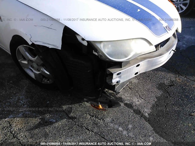 1G8AN15F46Z129799 - 2006 SATURN ION LEVEL 2 WHITE photo 5