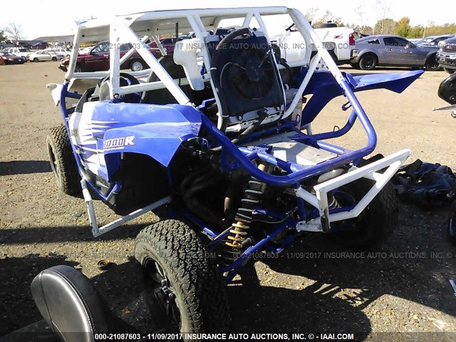 5Y4AN03Y9GA103646 - 2016 YAMAHA YXZ1000 BLUE photo 3