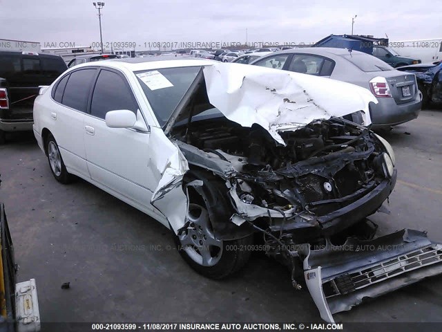 JT8BD68S4Y0086378 - 2000 LEXUS GS 300 WHITE photo 1