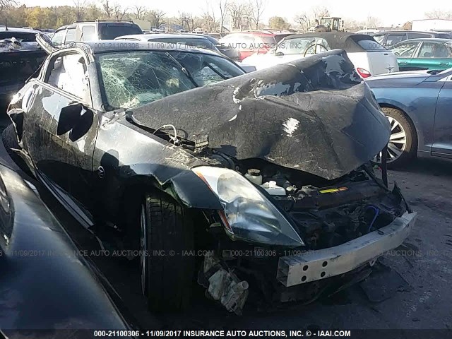 JN1AZ34E14T064444 - 2004 NISSAN 350Z COUPE BLACK photo 1