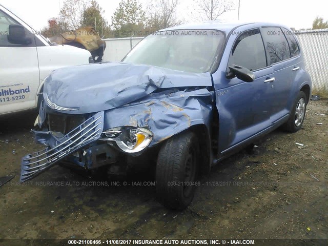 3A4FY58B46T362523 - 2006 CHRYSLER PT CRUISER TOURING BLUE photo 2