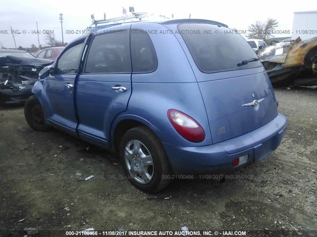 3A4FY58B46T362523 - 2006 CHRYSLER PT CRUISER TOURING BLUE photo 3