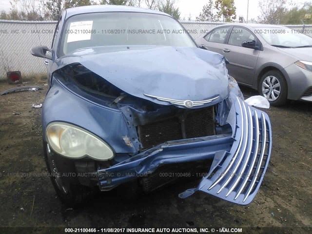 3A4FY58B46T362523 - 2006 CHRYSLER PT CRUISER TOURING BLUE photo 6