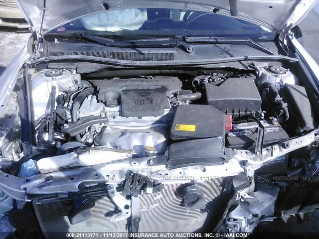 4T1BF1FK9DU292442 - 2013 TOYOTA CAMRY L/SE/LE/XLE 银色 照片 10