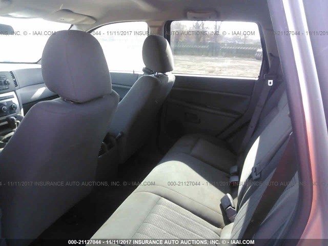 1J8GR48K17C656436 - 2007 JEEP GRAND CHEROKEE LAREDO/COLUMBIA/FREEDOM 银色 照片 8