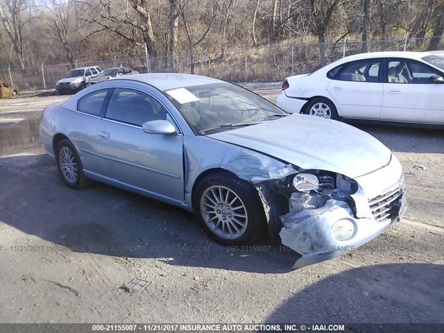 4C3AG52H54E118993 - 2004 CHRYSLER SEBRING LIMITED BLUE photo 1