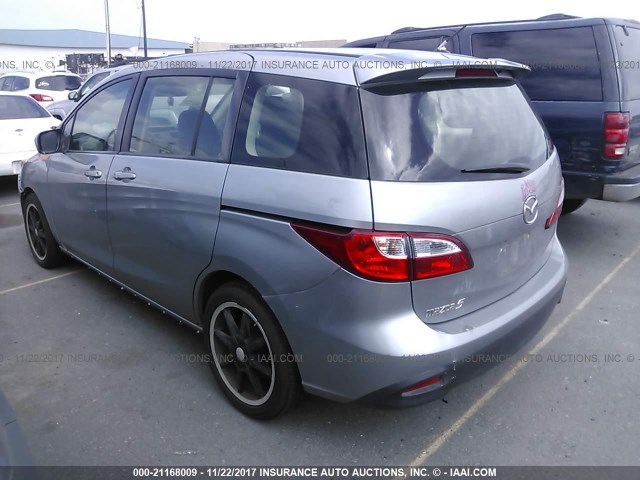 JM1CW2CL5C0106770 - 2012 MAZDA 5 GRAY photo 3