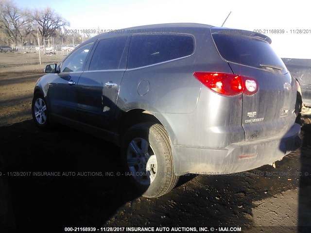 1GNEV23D29S115581 - 2009 CHEVROLET TRAVERSE LT GRAY photo 3