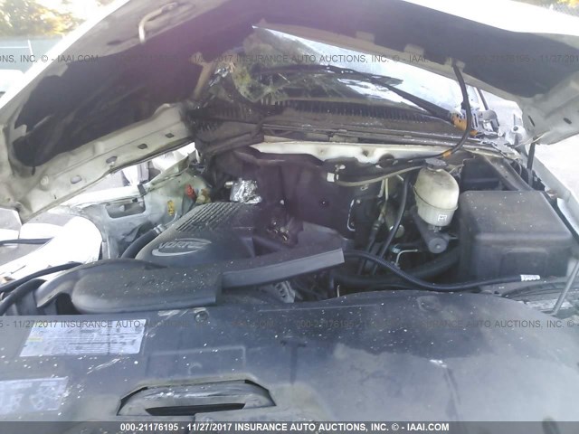 1GKEC16Z94J132929 - 2004 GMC YUKON XL C1500 WHITE photo 10