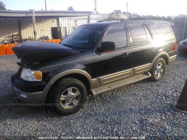 1FMFU17L34LA88479 - 2004 FORD EXPEDITION EDDIE BAUER BLACK photo 2