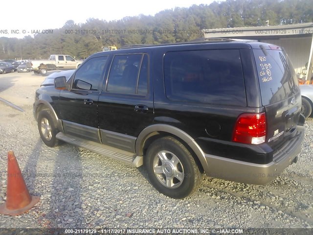 1FMFU17L34LA88479 - 2004 FORD EXPEDITION EDDIE BAUER BLACK photo 3