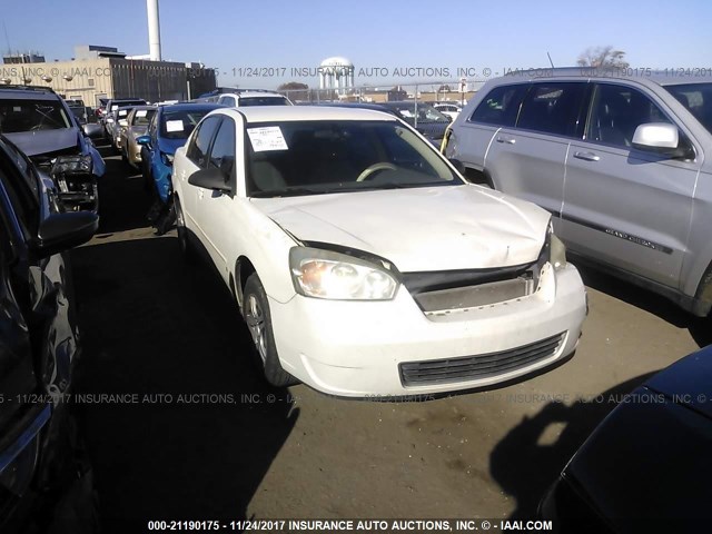 1G1ZS58F67F307597 - 2007 CHEVROLET MALIBU LS WHITE photo 1