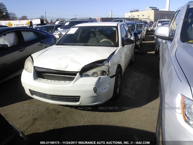 1G1ZS58F67F307597 - 2007 CHEVROLET MALIBU LS WHITE photo 2