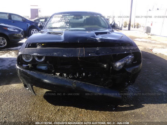 2C3CDZAG7GH213832 - 2016 DODGE CHALLENGER SXT BLACK photo 6