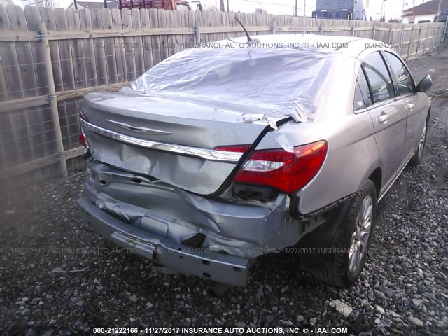 1C3CCBAB7EN145132 - 2014 CHRYSLER 200 LX GRAY photo 6