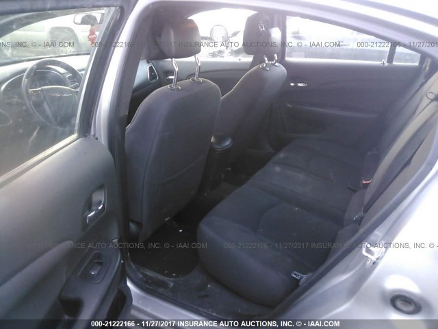 1C3CCBAB7EN145132 - 2014 CHRYSLER 200 LX GRAY photo 8