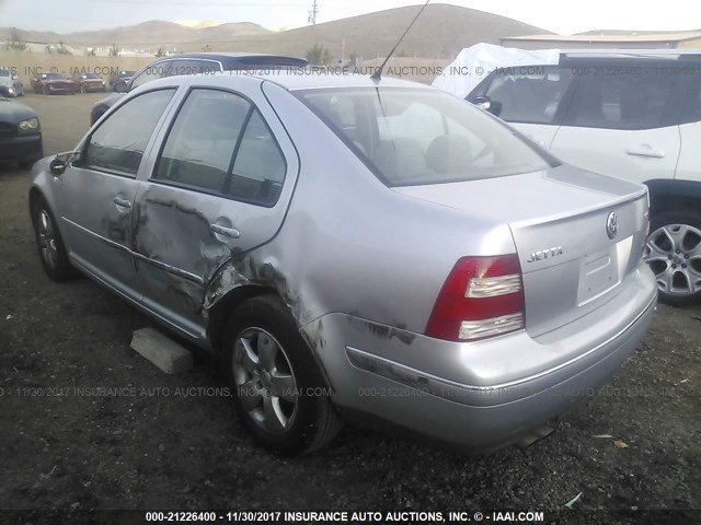 3VWSE69M64M044720 - 2004 VOLKSWAGEN JETTA GLS SILVER photo 3