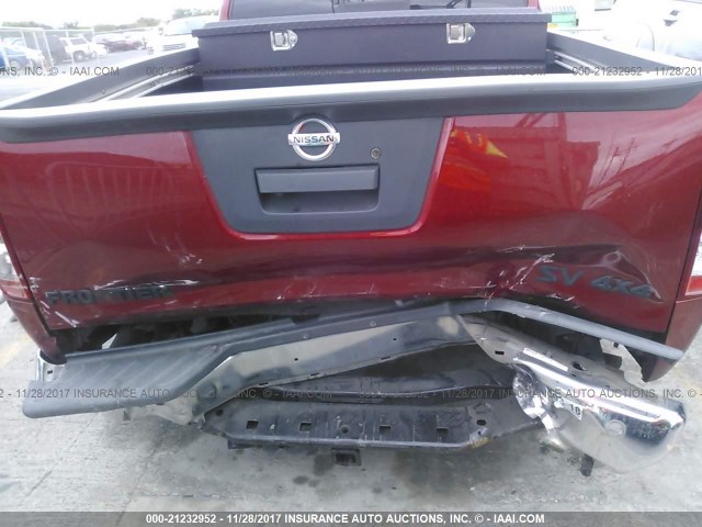 1N6AD0CW2EN764920 - 2014 NISSAN FRONTIER SV/PRO-4X RED photo 6