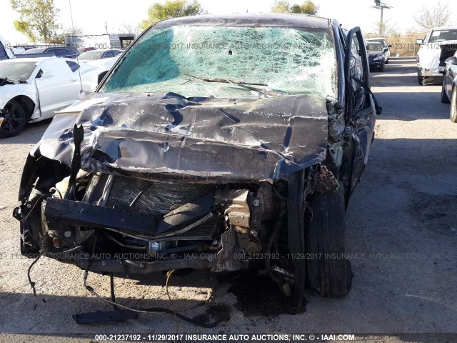 2C4RDGBG1GR163173 - 2016 DODGE GRAND CARAVAN SE GRAY photo 6