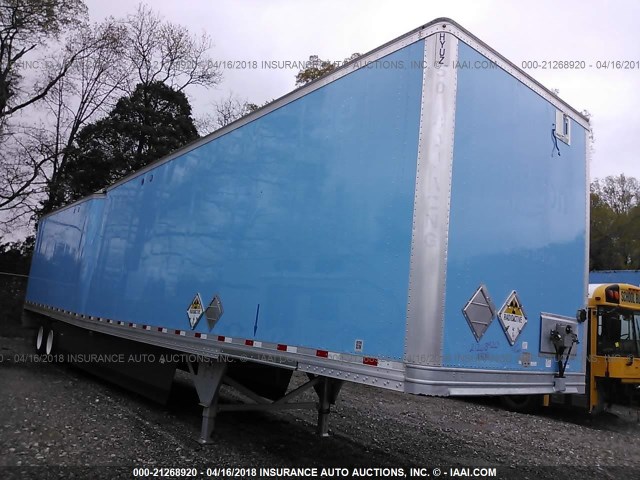 3H3V532C9JR457491 - 2018 HYUNDAI STEEL INDUSTRIES VAN  Blau Foto 1