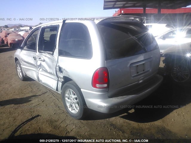 1B4GP45GXXB901122 - 1999 DODGE CARAVAN SE/SPORT SILVER photo 3