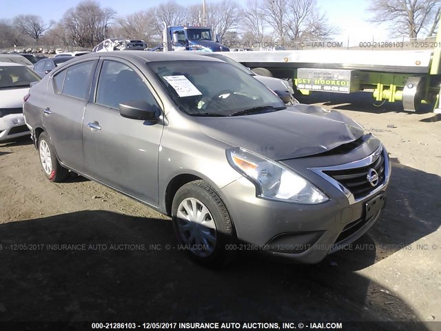 3N1CN7AP5GL818486 - 2016 NISSAN VERSA S/S PLUS/SV/SL GRAY photo 1