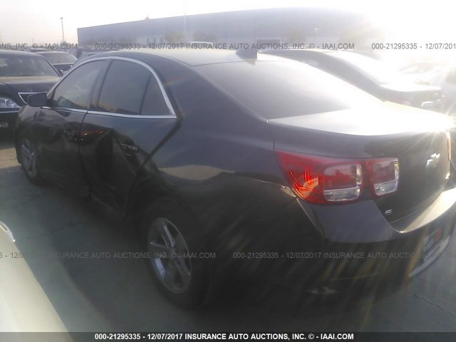 1G11A5SL1FF135329 - 2015 CHEVROLET MALIBU LS 黑色 照片 3