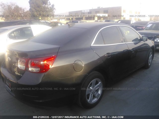 1G11A5SL1FF135329 - 2015 CHEVROLET MALIBU LS 黑色 照片 4