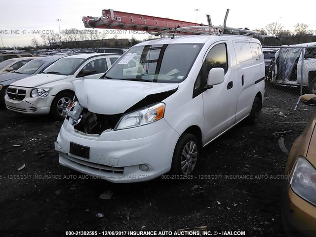 3N6CM0KN2FK733711 - 2015 NISSAN NV200 2.5S/2.5SV WHITE photo 2