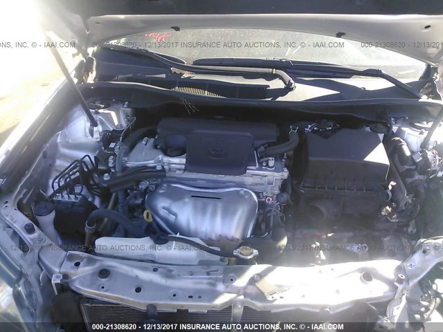 4T1BF1FK0DU214115 - 2013 TOYOTA CAMRY L/SE/LE/XLE 银色 照片 10