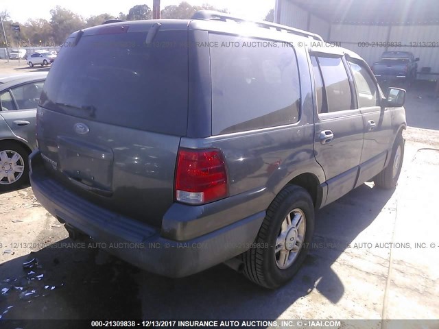 1FMPU16555LA86922 - 2005 FORD EXPEDITION XLT GRAY photo 4