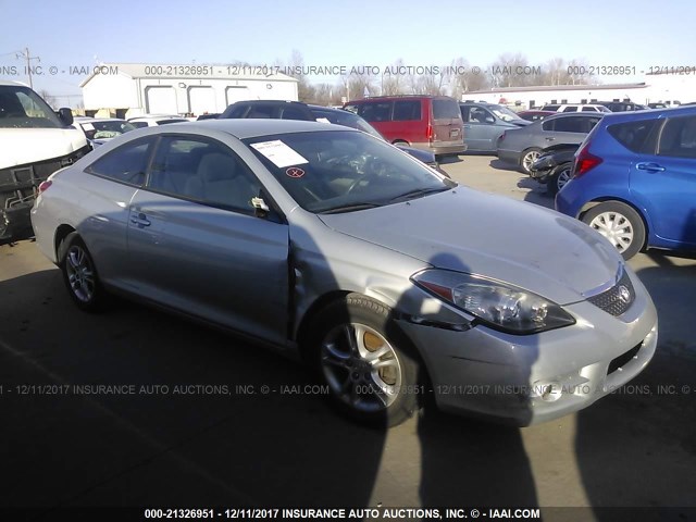 4T1CE30P57U759139 - 2007 TOYOTA CAMRY SOLARA SE/SLE SILVER photo 1