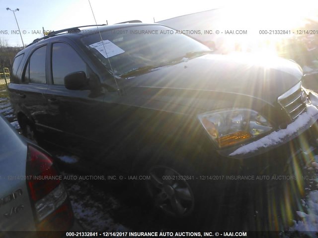 KNDJC736175681478 - 2007 KIA SORENTO EX/LX BLACK photo 1