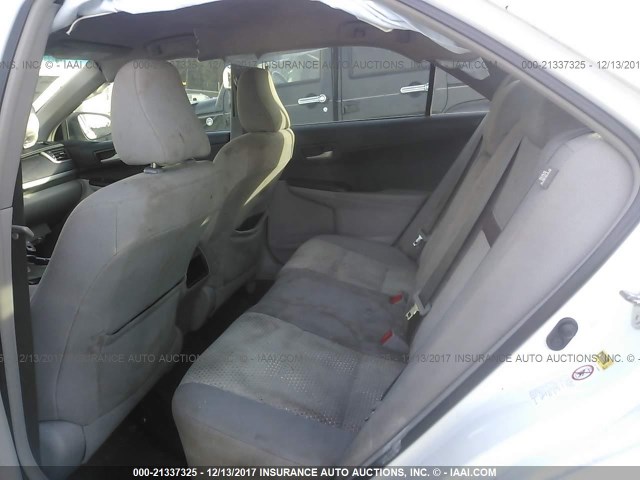 4T1BF1FK2DU225794 - 2013 TOYOTA CAMRY L/SE/LE/XLE 白色 照片 8