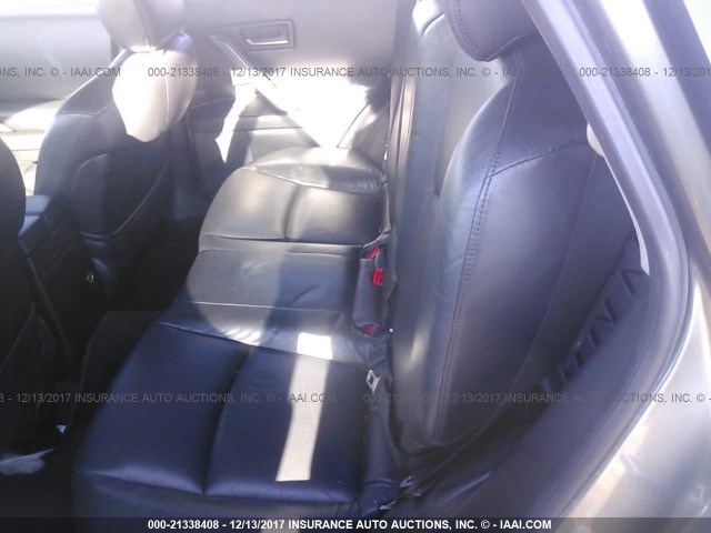 JNRBS08W55X400744 - 2005 INFINITI FX45 SILVER photo 8