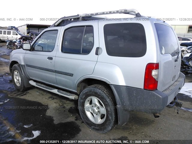 5N1ED28T03C671445 - 2003 NISSAN XTERRA XE/SE SILVER photo 3