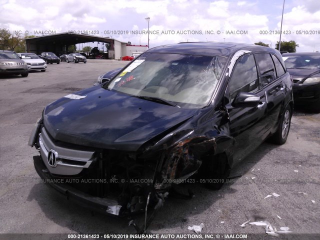 2HNYD28387H547132 - 2007 ACURA MDX TECHNOLOGY 黑色 照片 2