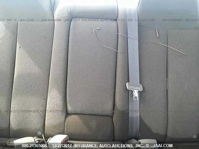 1N4AL11D52C114408 - 2002 NISSAN ALTIMA S/SL SILVER photo 8