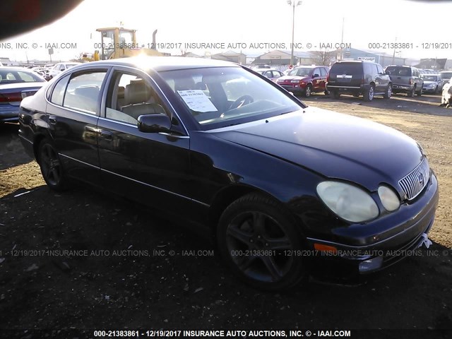 JT8BD69S810122383 - 2001 LEXUS GS 300 BLACK photo 1