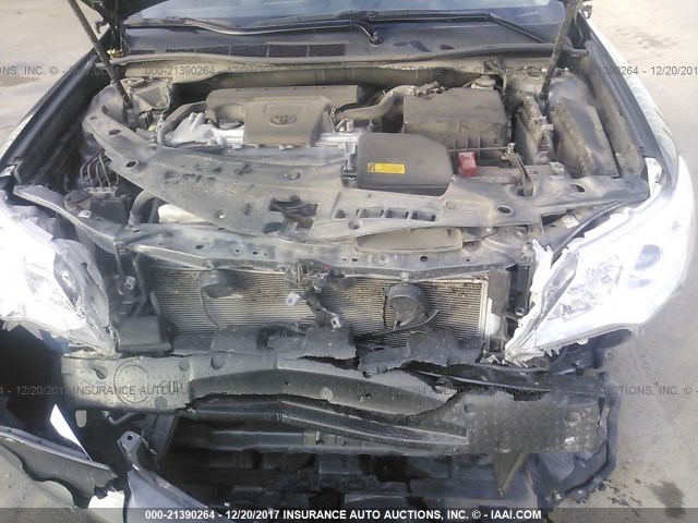 4T4BF1FK1CR253221 - 2012 TOYOTA CAMRY SE/LE/XLE GRAY photo 10