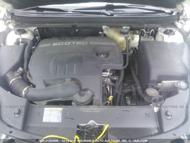 1G1ZG57B69F140323 - 2009 CHEVROLET MALIBU LS WHITE photo 10