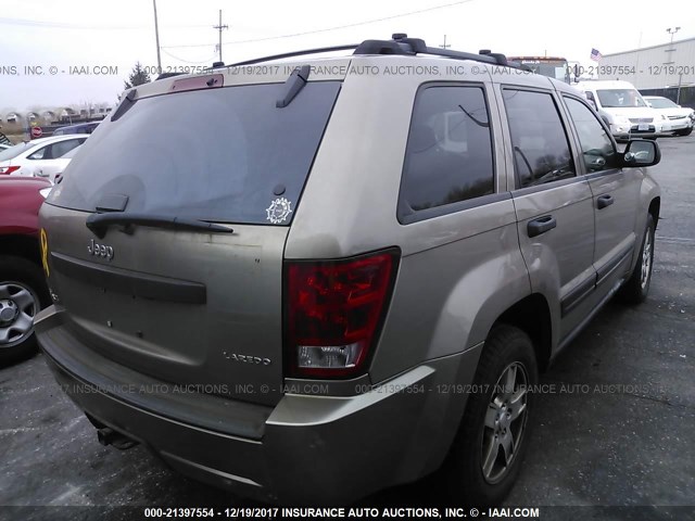 1J4GR48K65C597575 - 2005 JEEP GRAND CHEROKEE LAREDO/COLUMBIA/FREEDOM 金色 照片 4