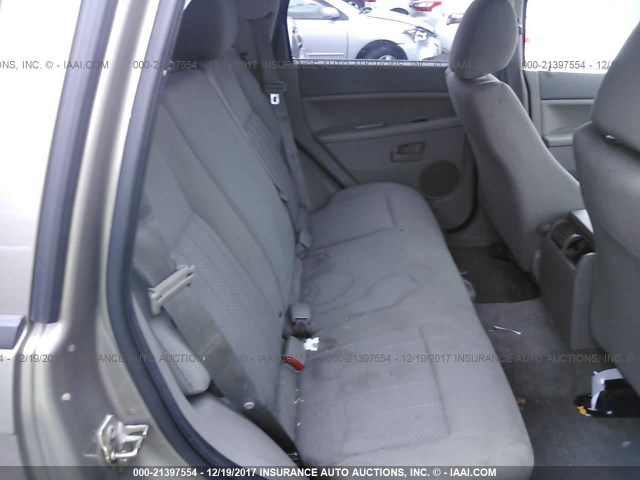 1J4GR48K65C597575 - 2005 JEEP GRAND CHEROKEE LAREDO/COLUMBIA/FREEDOM 金色 照片 8