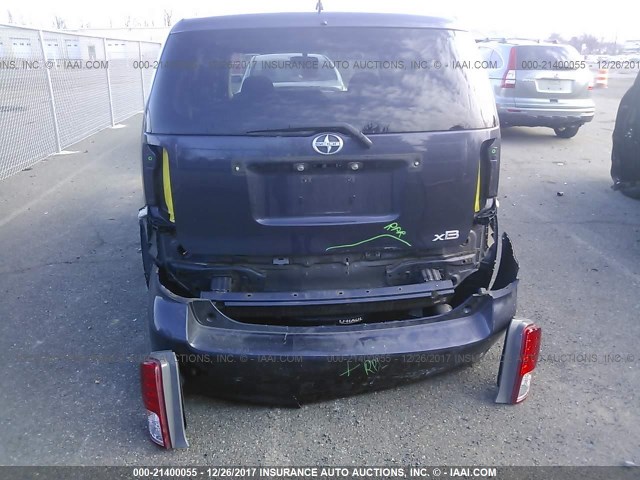 JTLZE4FEXB1137225 - 2011 TOYOTA SCION XB Қара фото 6
