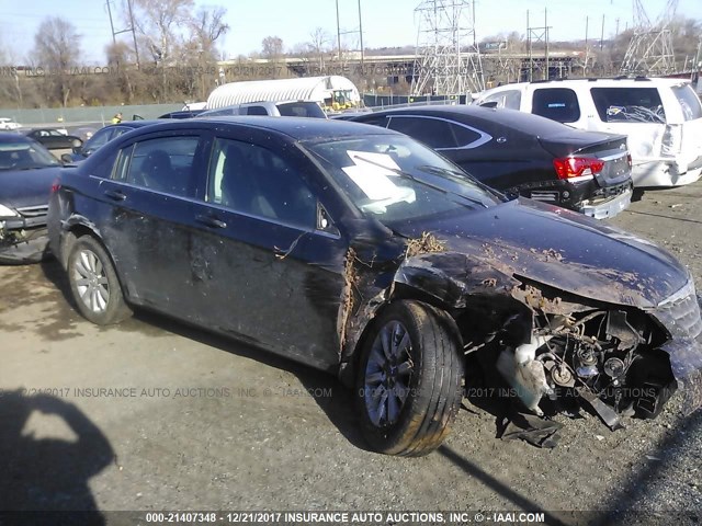 1C3CC5FB7AN181486 - 2010 CHRYSLER SEBRING LIMITED BLACK photo 1