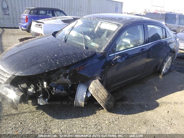 1C3CC5FB7AN181486 - 2010 CHRYSLER SEBRING LIMITED BLACK photo 2